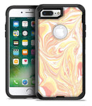 Marbleized Swirling Coral and Yellow - iPhone 7 Plus/8 Plus OtterBox Case & Skin Kits