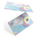 Marbleized Swirling Cotton Candy - Premium Protective Decal Skin-Kit for the Apple Credit Card