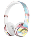 Marbleized Swirling Cotton Candy Full-Body Skin Kit for the Beats by Dre Solo 3 Wireless Headphones