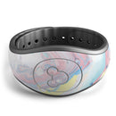 Marbleized Swirling Cotton Candy - Decal Skin Wrap Kit for the Disney Magic Band