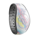 Marbleized Swirling Cotton Candy - Decal Skin Wrap Kit for the Disney Magic Band