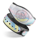 Marbleized Swirling Cotton Candy - Decal Skin Wrap Kit for the Disney Magic Band