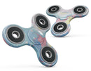 Marbleized Swirling Cotton Candy Full-Body Fidget Spinner Skin-Kit