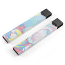 Marbleized Swirling Cotton Candy - Premium Decal Protective Skin-Wrap Sticker compatible with the Juul Labs vaping device