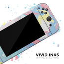 Marbleized Swirling Cotton Candy // Skin Decal Wrap Kit for Nintendo Switch Console & Dock, Joy-Cons, Pro Controller, Lite, 3DS XL, 2DS XL, DSi, or Wii - Vinyl Skin Wrap for Nintendo Switch 2, OLED, Lite, Pro Controller, Wii & Classic Handhelds