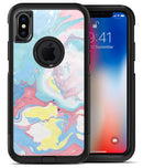 Marbleized Swirling Cotton Candy - iPhone X OtterBox Case & Skin Kits