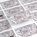 Marbleized Swirling Dark Purple - Premium Protective Decal Skin-Kit for the Apple Credit Card