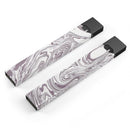 Marbleized Swirling Dark Purple - Premium Decal Protective Skin-Wrap Sticker compatible with the Juul Labs vaping device