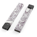 Marbleized Swirling Dark Purple - Premium Decal Protective Skin-Wrap Sticker compatible with the Juul Labs vaping device