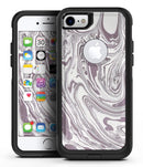 Marbleized Swirling Dark Purple - iPhone 7 or 8 OtterBox Case & Skin Kits