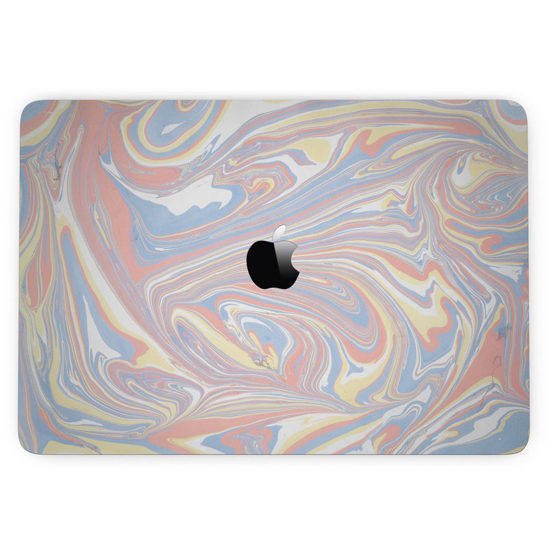 MacBook Pro with Touch Bar Skin Kit - Marbleized_Swirling_Fun_Coral-MacBook_13_Touch_V3.jpg?