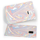 Marbleized Swirling Fun Coral - Premium Protective Decal Skin-Kit for the Apple Credit Card