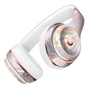 Marbleized Swirling Fun Coral Full-Body Skin Kit for the Beats by Dre Solo 3 Wireless Headphones