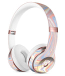 Marbleized Swirling Fun Coral Full-Body Skin Kit for the Beats by Dre Solo 3 Wireless Headphones