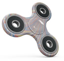 Marbleized Swirling Fun Coral Full-Body Fidget Spinner Skin-Kit