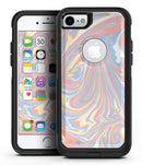 Marbleized Swirling Fun Coral - iPhone 7 or 8 OtterBox Case & Skin Kits
