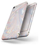 Marbleized Swirling Fun Coral - Skin-kit for the iPhone 8 or 8 Plus