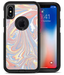 Marbleized Swirling Fun Coral - iPhone X OtterBox Case & Skin Kits