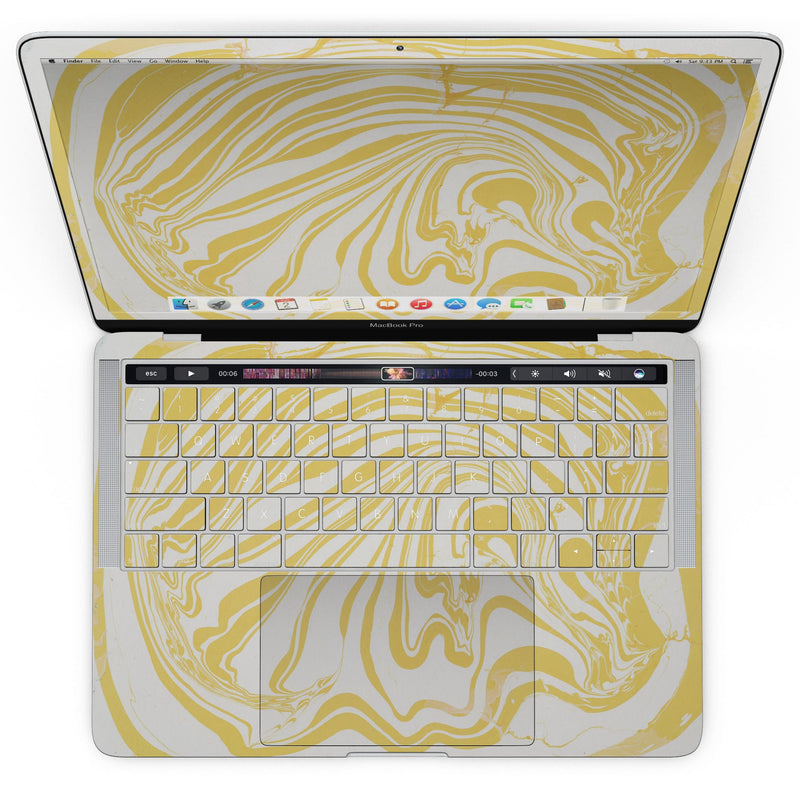 MacBook Pro with Touch Bar Skin Kit - Marbleized_Swirling_Gold-MacBook_13_Touch_V4.jpg?