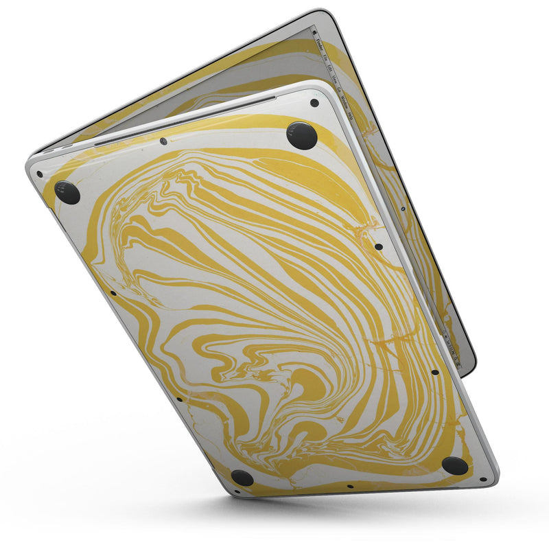 MacBook Pro with Touch Bar Skin Kit - Marbleized_Swirling_Gold-MacBook_13_Touch_V6.jpg?