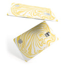 Marbleized Swirling Gold - Premium Protective Decal Skin-Kit for the Apple Credit Card