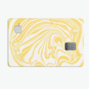 Marbleized Swirling Gold - Premium Protective Decal Skin-Kit for the Apple Credit Card