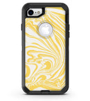 Marbleized Swirling Gold - iPhone 7 or 8 OtterBox Case & Skin Kits