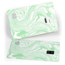 Marbleized Swirling Green - Premium Protective Decal Skin-Kit for the Apple Credit Card