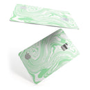 Marbleized Swirling Green - Premium Protective Decal Skin-Kit for the Apple Credit Card