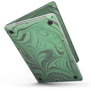 MacBook Pro with Touch Bar Skin Kit - Marbleized_Swirling_Green_and_Gray-MacBook_13_Touch_V6.jpg?
