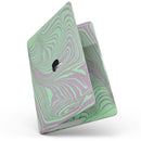 MacBook Pro with Touch Bar Skin Kit - Marbleized_Swirling_Green_and_Gray_v4-MacBook_13_Touch_V7.jpg?