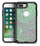 Marbleized Swirling Green and Gray v4 - iPhone 7 Plus/8 Plus OtterBox Case & Skin Kits