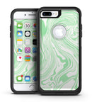 Marbleized Swirling Green - iPhone 7 or 7 Plus Commuter Case Skin Kit