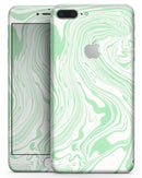 Marbleized Swirling Green - Skin-kit for the iPhone 8 or 8 Plus