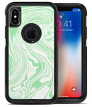 Marbleized Swirling Green - iPhone X OtterBox Case & Skin Kits