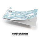 Marbleized Swirling Hard Mint - Premium Protective Decal Skin-Kit for the Apple Credit Card