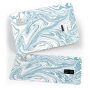 Marbleized Swirling Hard Mint - Premium Protective Decal Skin-Kit for the Apple Credit Card