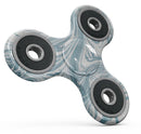 Marbleized Swirling Hard Mint Full-Body Fidget Spinner Skin-Kit