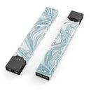 Marbleized Swirling Hard Mint - Premium Decal Protective Skin-Wrap Sticker compatible with the Juul Labs vaping device