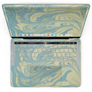 MacBook Pro with Touch Bar Skin Kit - Marbleized_Swirling_Mint_and_Yellow-MacBook_13_Touch_V4.jpg?