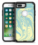 Marbleized Swirling Mint and Yellow - iPhone 7 Plus/8 Plus OtterBox Case & Skin Kits