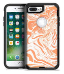 Marbleized Swirling Orange - iPhone 7 Plus/8 Plus OtterBox Case & Skin Kits
