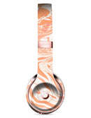 Marbleized Swirling Orange Full-Body Skin Kit for the Beats by Dre Solo 3 Wireless Headphones