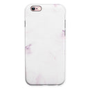 Marbleized Swirling Pink Border v5 iPhone 6/6s or 6/6s Plus 2-Piece Hybrid INK-Fuzed Case
