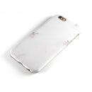 Marbleized Swirling Pink Border v5 iPhone 6/6s or 6/6s Plus 2-Piece Hybrid INK-Fuzed Case