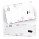 Marbleized Swirling Pink Border v5 - Premium Protective Decal Skin-Kit for the Apple Credit Card