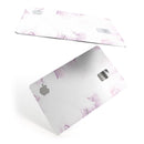 Marbleized Swirling Pink Border v5 - Premium Protective Decal Skin-Kit for the Apple Credit Card