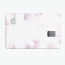 Marbleized Swirling Pink Border v5 - Premium Protective Decal Skin-Kit for the Apple Credit Card