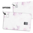 Marbleized Swirling Pink Border v5 - Premium Protective Decal Skin-Kit for the Apple Credit Card