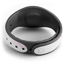 Marbleized Swirling Pink Border v5 - Decal Skin Wrap Kit for the Disney Magic Band